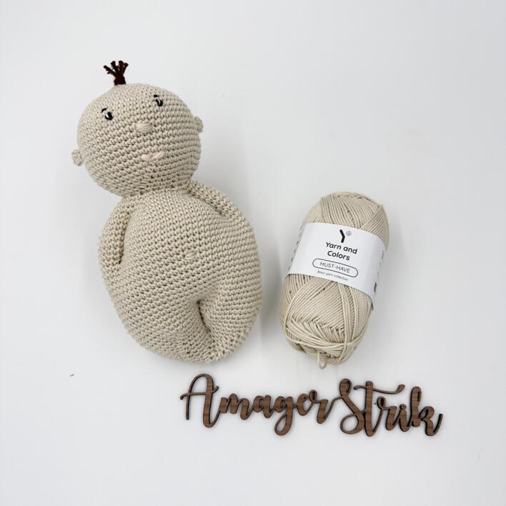 Opskrift til hæklet babydukke i Must-have