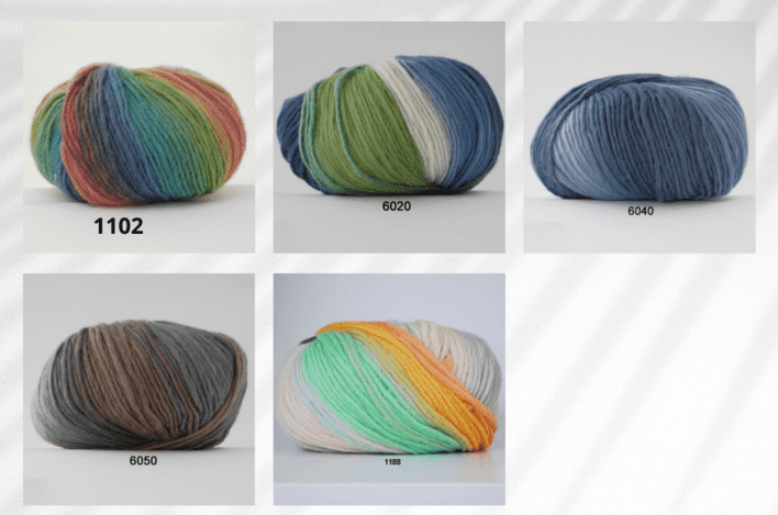 Incawool color fra Hjertegarn