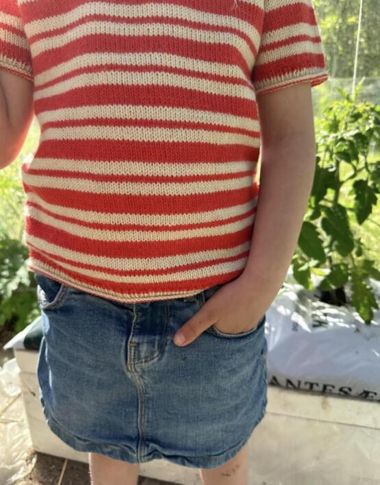 Amélie Tee Junior - PetiteKnit