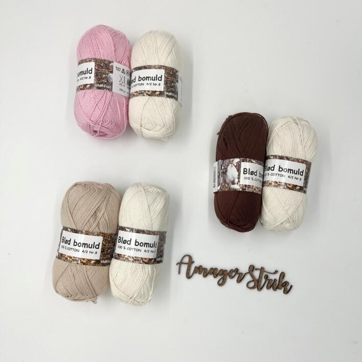 Strikkekits til Jamie's sweater til baby og børn i Blød Bomuld
