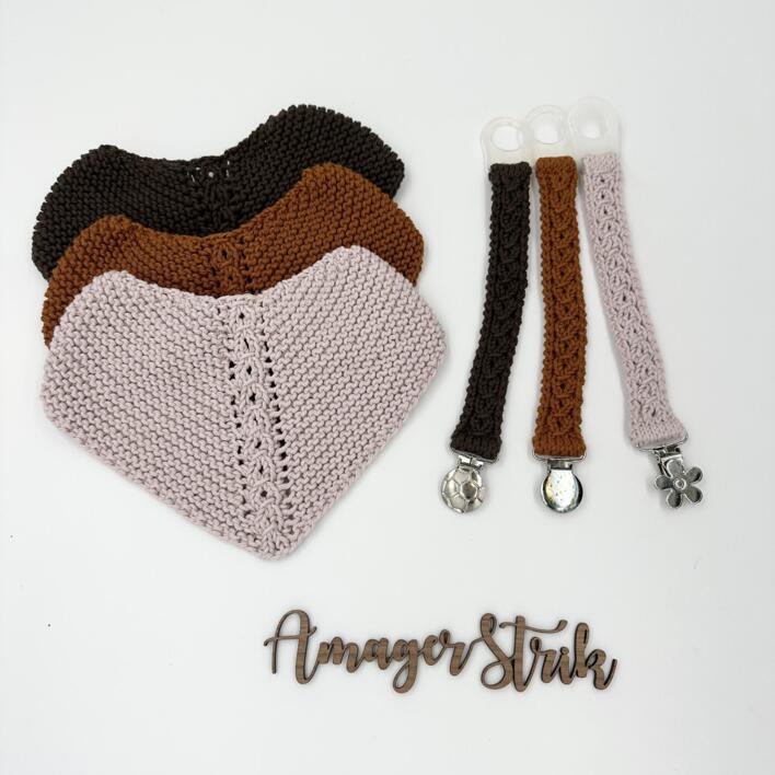 Opskrift til Savlesmæk og Suttesnor i Cotton 8/8