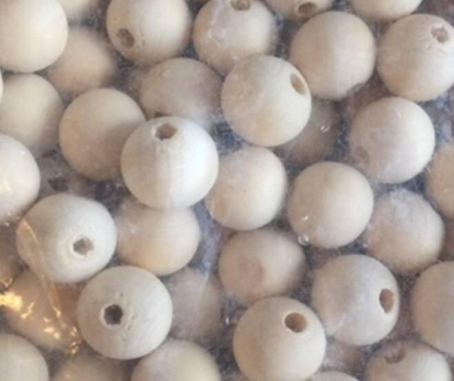 Træperler i 10 mm