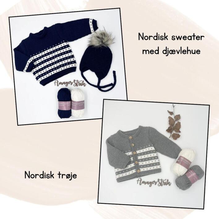 Opskrifter til Nordisk sweater og trøje
