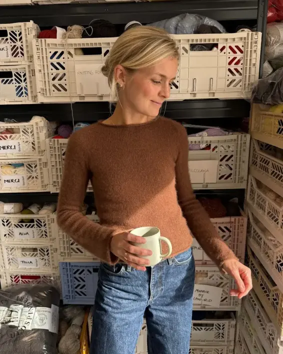 Ivy Blouse Voksen - PetiteKnit