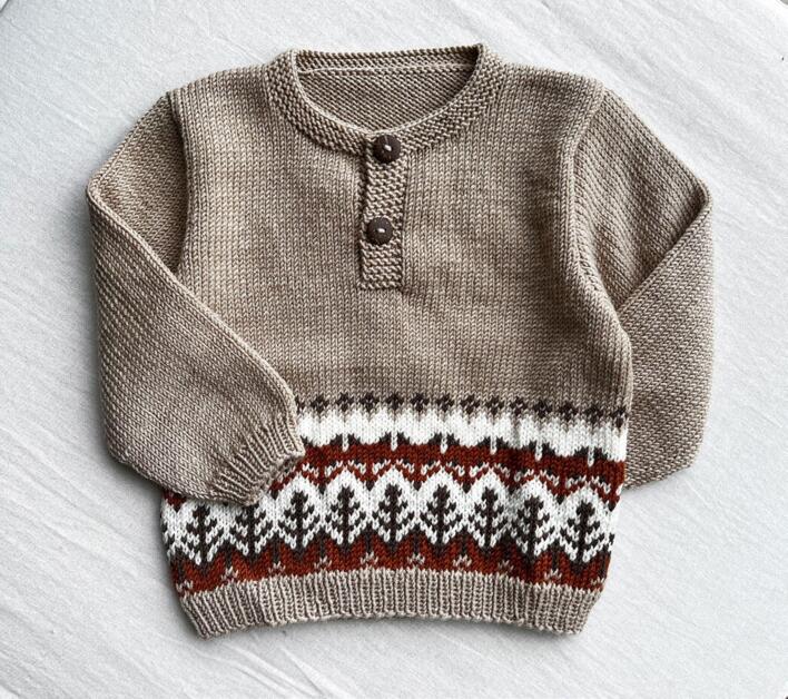 Strikkekits til Loke Bluse i Extrafine merino 150