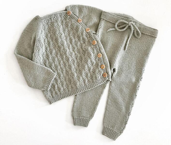 Strikkekits til Nohr sæt i Extrafine merino 150