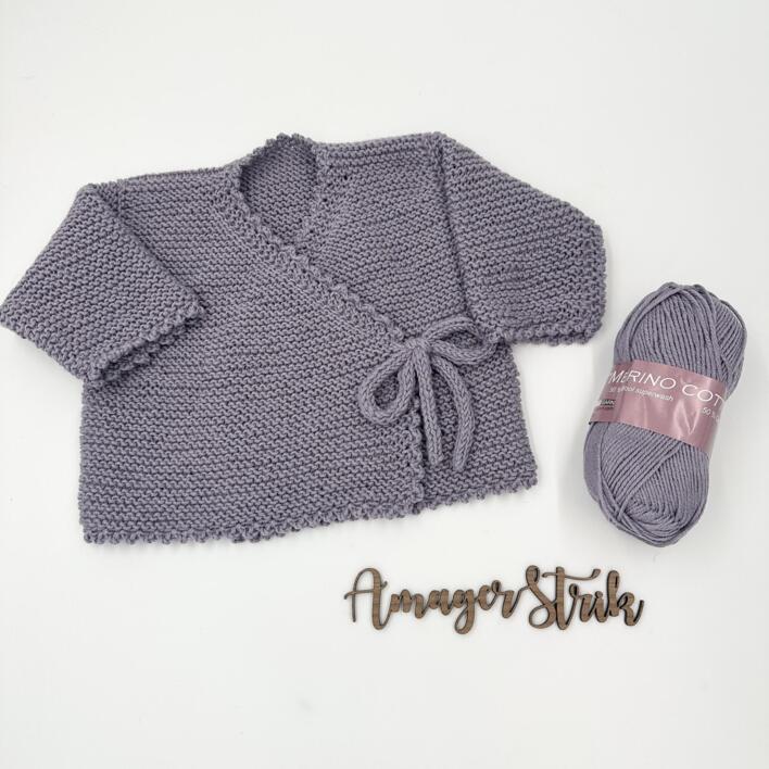 Opskrift til Slå om trøje i Merino Cotton