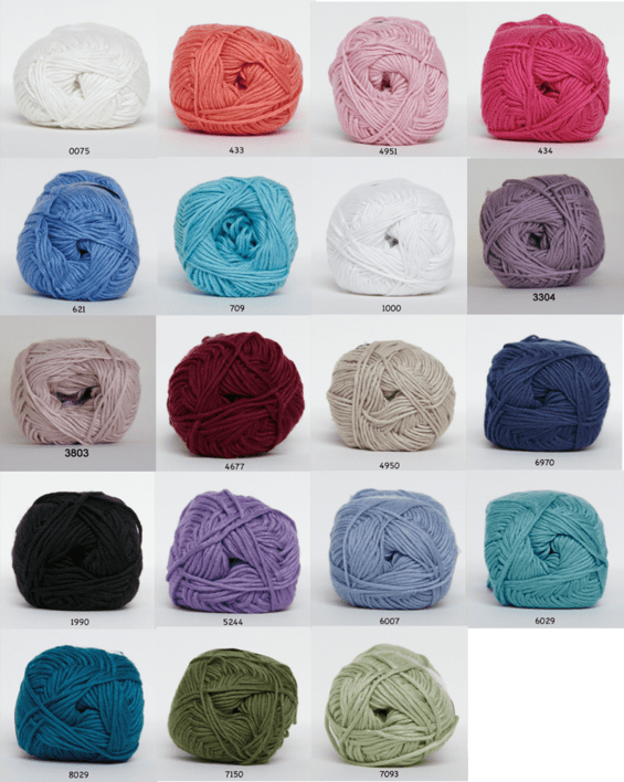 Bommix Bamboo fra Hjertegarn