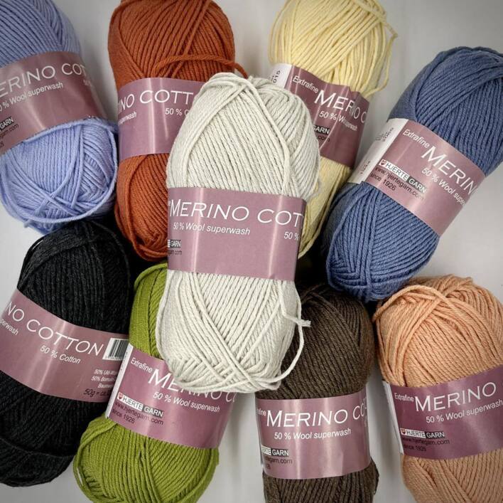 Merino Cotton fra Hjertegarn