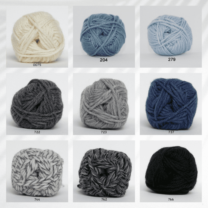 Ragg-strømpegarn fra Hjertegarn