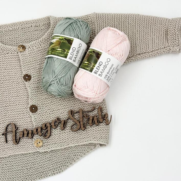 Opskrift til Basic trøjen i Blend Bamboo