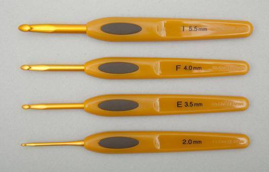 Clover soft touch hæklenåle