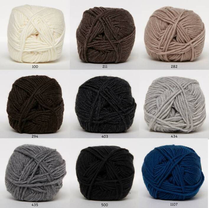 Extrafine merino 90 fra Hjertegarn