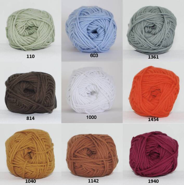 Cotton 8/8 anti-pilling fra Hjertegarn