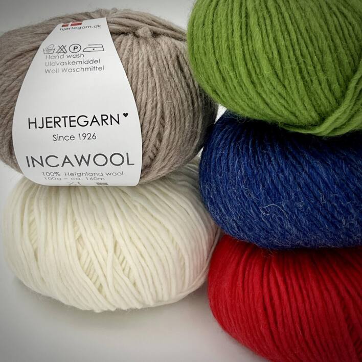 Incawool fra Hjertegarn
