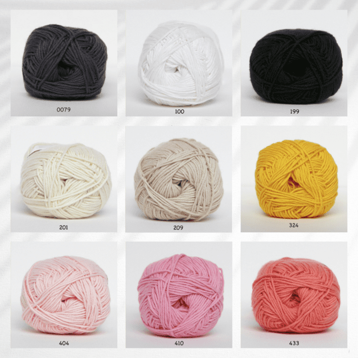 Cotton 8/4 anti-pilling fra Hjertegarn