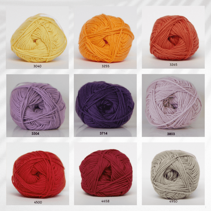 Cotton 8/4 anti-pilling fra Hjertegarn