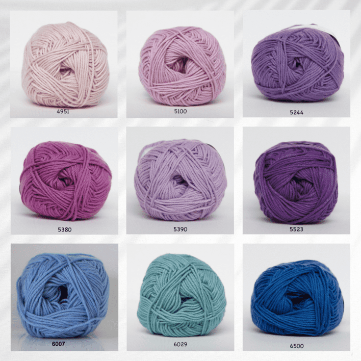 Cotton 8/4 anti-pilling fra Hjertegarn