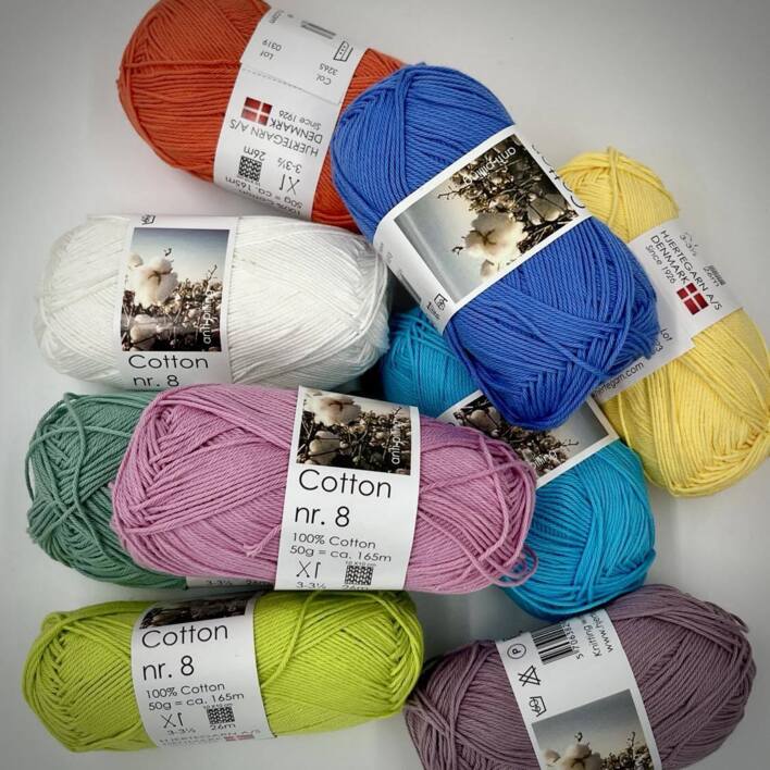 Cotton 8/4 anti-pilling fra Hjertegarn