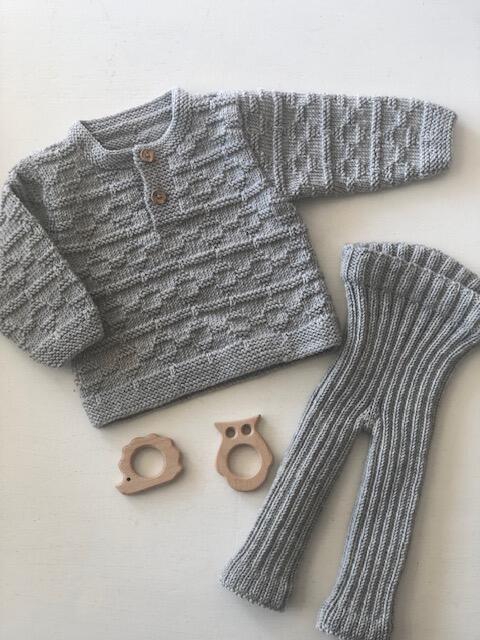 Opskrifter til Williams Rib gamacher og Stolpebluse