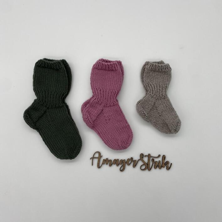 Opskrift til Sovesokker i Extrafine merino 120 fra Hjertegarn