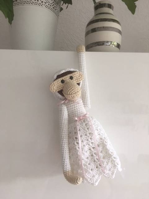 Opskrift til tilbehør til KB dåbs-aben