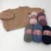 Strikkekits til Easy Peasy sweater til babyer i Merino Cotton