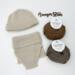 Strikkekits til Beanie hue-sæt i Cashmere Soft Touch