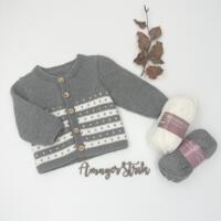 Strikkekits til Nordisk trøje i Merino Cotton