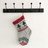 Opskrift til julesok med juletræer i Lima fra Hjertegarn