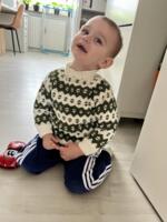 Strikkekits til Færøsk sweater i Extrafine merino 120