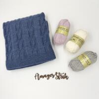 Tristans tæppe i Extrafine merino 120