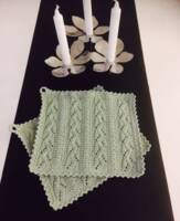 Opskrift til Grydelapper med mønster i Cottonwood