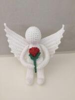 Opskrift til ny vinge og rose til Annette Heintze Engle