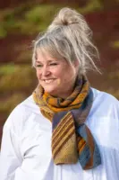 Strikkekits til Karens tørklæde i Taormina