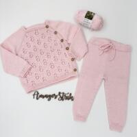 Opskrift til Nora's hentesæt i Blend Bamboo