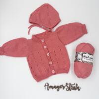 Strikkekits til Prinsesse puf og djævlehue i Blød Bomuld 4/2