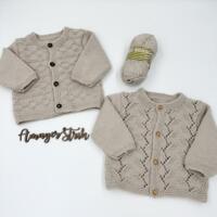 Opskrift til Oscars og Josefines trøje i All Season