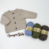 Strikkekits til Oscars trøje i All Season