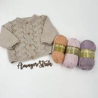 Strikkekits til Josefines trøje i All Season