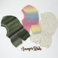 Strikkekits til Amager Striks elefanthue i Merino bébé color