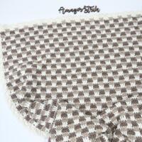 Opskrift til hæklet Luksus babytæppe i Alexandria