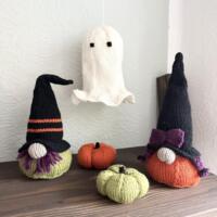 Strikkekits til Halloween familien i Lima