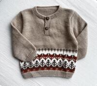 Strikkekits til Loke Bluse i Extrafine merino 150