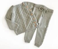 Strikkekits til Nohr sæt i Extrafine merino 150