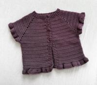 Hæklekits til Elin vest i Extrafine merino 150