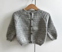 Hæklekits til Milo cardigan i Extrafine merino 150