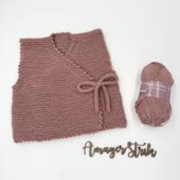 Opskrift til Slå om vest i Merino Cotton