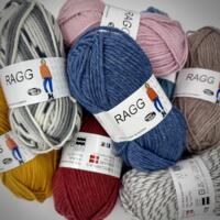 Ragg-strømpegarn fra Hjertegarn