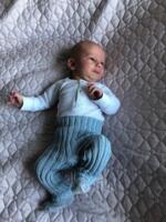 Opskrift til Williams Rib gamacher i Blend Bamboo eller Extrafine merino 150